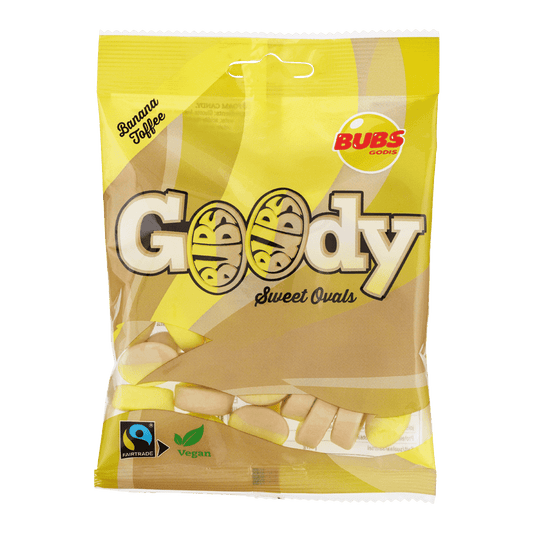 Goody Sweet Ovals - Banana Toffee 90g